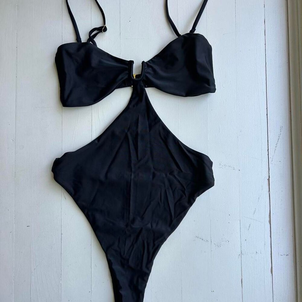 Camila-coelho Women's Black Swimsuit-one-piece